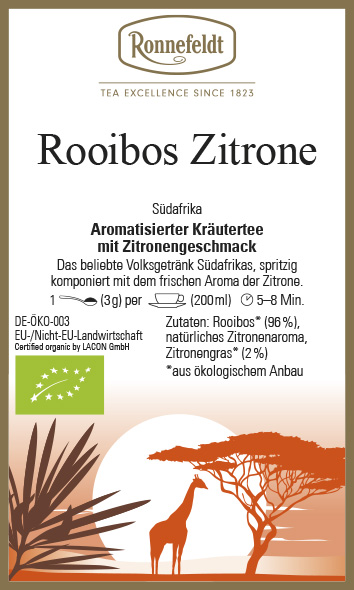 Rooibos Zitrone Bio