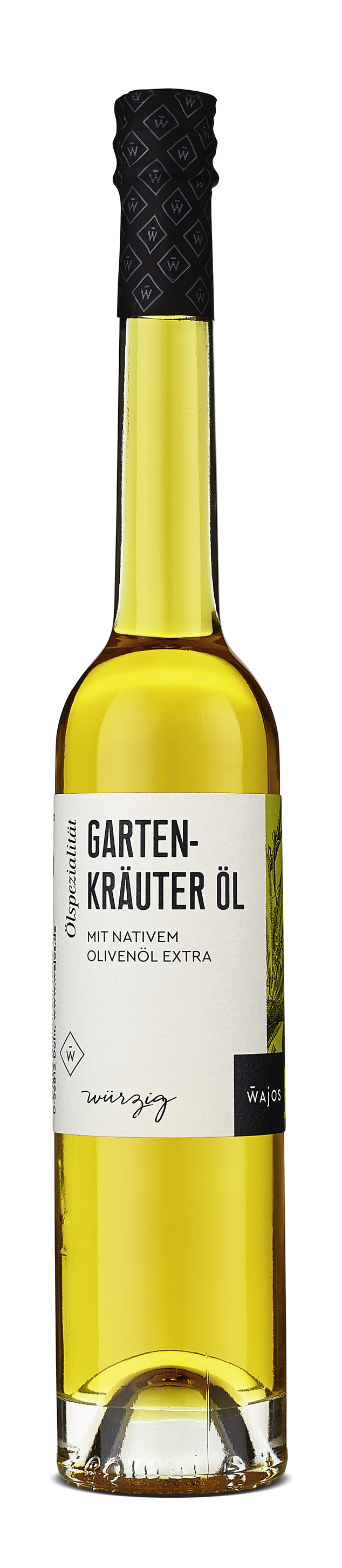 Gartenkräuter Öl mit vativem Olivenöl extra