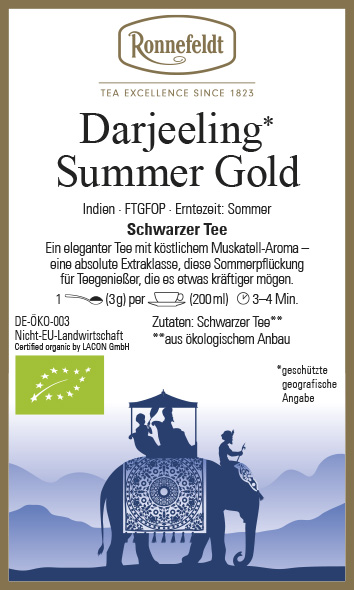 Darjeeling Summer Gold Bio