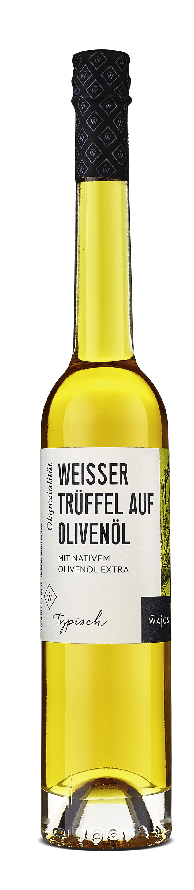 Weisser Trüffel auf Olivenöl mit nativem Olivenöl extra